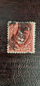 US Scott # J68, 1/2c used Postage Due stamp from 1925-1930. Fine centering
