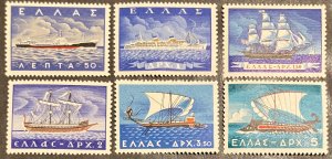 Greece Scott# 618-23 MNH