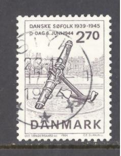 Denmark 758 used (DT)