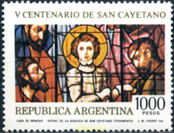 255015 MNH ARGENTINA 1981 V CENTENARIO DE SAN CAYETANO