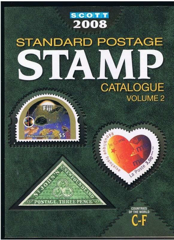 Scott used 2008 Standard Postage Six Volume A to Z  Catalogs Free S/H