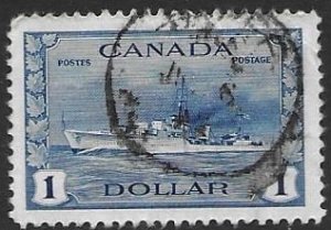 Canada 262    1942  $1.00  VF  Used