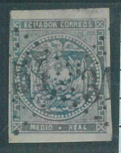 86992b - ECUADOR  - STAMP - Yvert & Tellier  # 1 - USED - Very NICE!