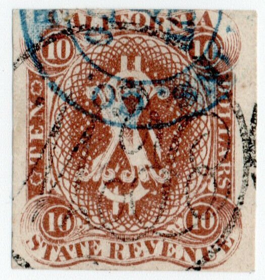 (I.B) US Revenue : Duty Stamp $10 (California)