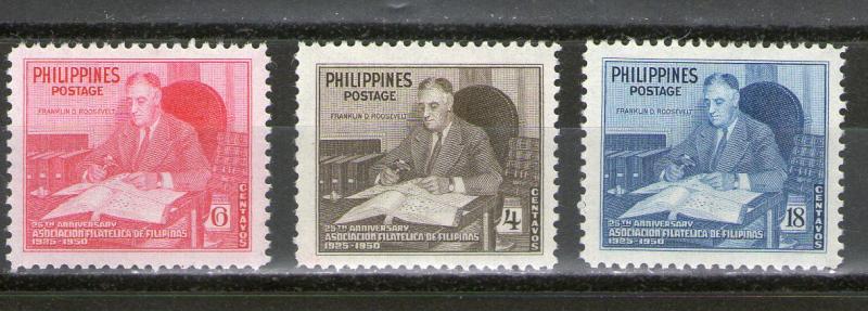 Philippines 542-544 MLH