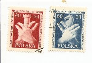 Poland 717-718 used
