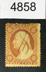 US STAMPS # 26A USED CAT. $175 LOT #4858