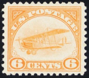 C1, Mint VF/XF NH 6¢ Airmail Stamp * Stuart Katz