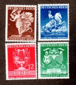 Germany # 502-505 Mint Never Hinged!