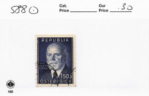 AUSTRIA   588   USED