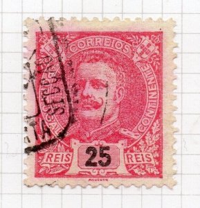 Portugal 1898-1905 Carlos Issue Fine Used 25r. NW-230922