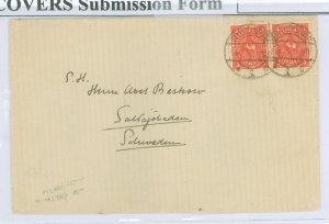 Germany 178MeF Horizontal pair 16.722 cancel