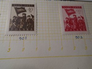 Poland  #  709-10  MH