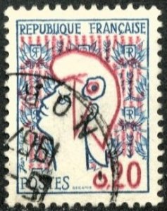FRANCE #985, USED - 1961 - FRAN336