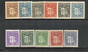 Andorra,  French lot Mint Hinge  6