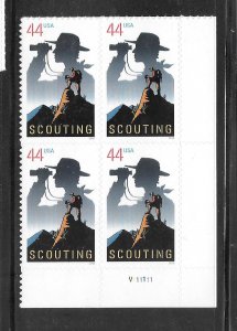 #4472 MNH Plate Block