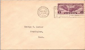 FDC 1930 SC #C12 No Cachet - Washington DC - Single - F77169