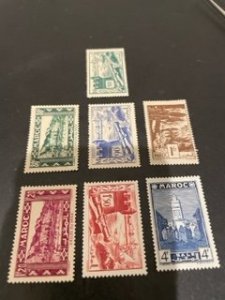 French Morocco sc 159A,163A,164,165,165A,168,172A MH