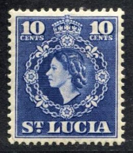 STAMP STATION PERTH - St. Lucia #164 QEII Definitive Issue MH