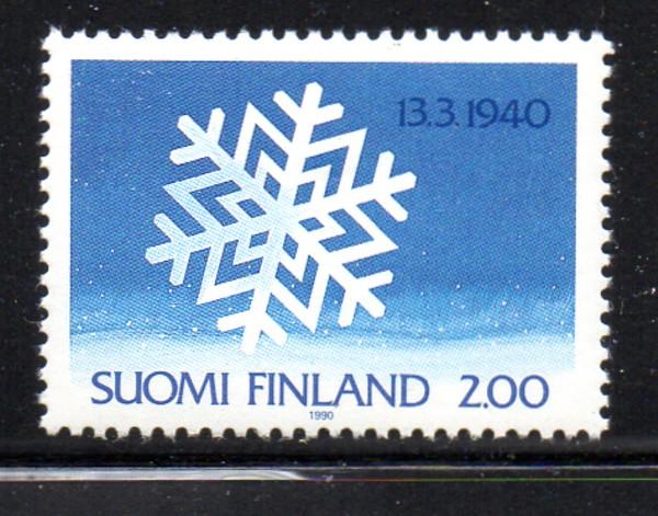 Finland Sc 814 1990 Winter War stamp mint NH