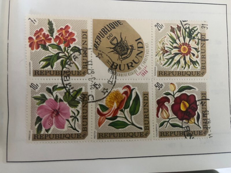 BURUNDI, Michel #263-270, USED