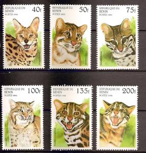 Benin - Mi. 806-11 (Wild Animals) - MNH - N0552