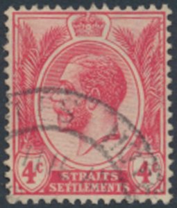 Straits Settlements    SC# 154   Used   wmk crown CA  see details & scans