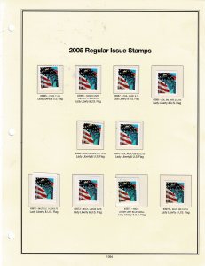2005/06 Mint Regular/Commemorative Issue 39c 18 diff US Postage #3965//85 VF MNH