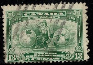 Canada #194 13c Ottawa used