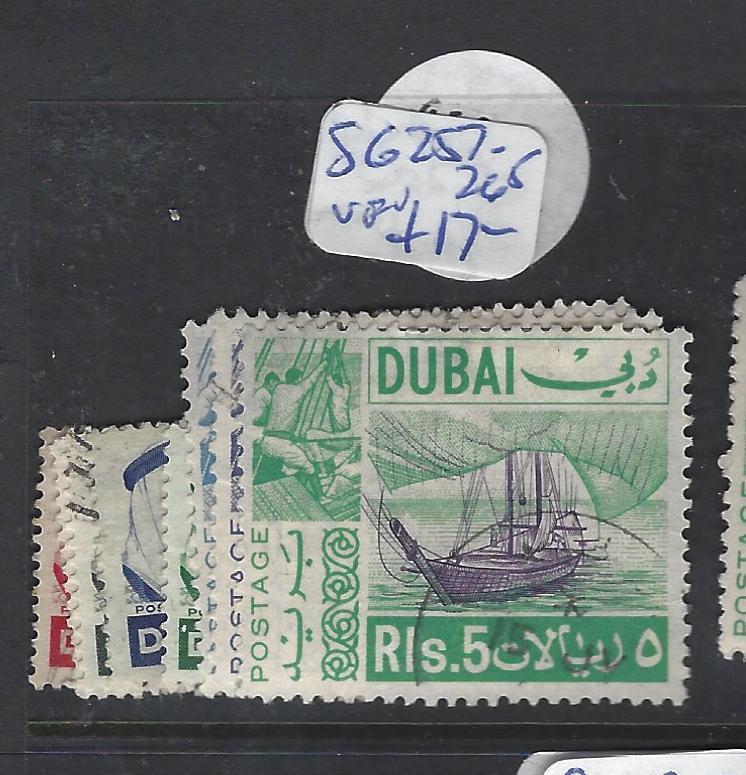 DUBAI (PP1501B)  BOATS  SG 257-265   VFU