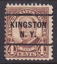 United States (1930) Sc 685 used, precancel Kingston NY