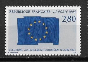 1994 France 2405 European Parliamentary Elections MNH