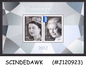 AUSTRALIA - 2012 QEII DIAMOND JUBILEE - MIN. SHEET MINT NH