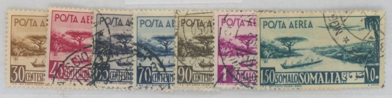 Somalia (Italian Somaliland) #C17-C22/C24 Used