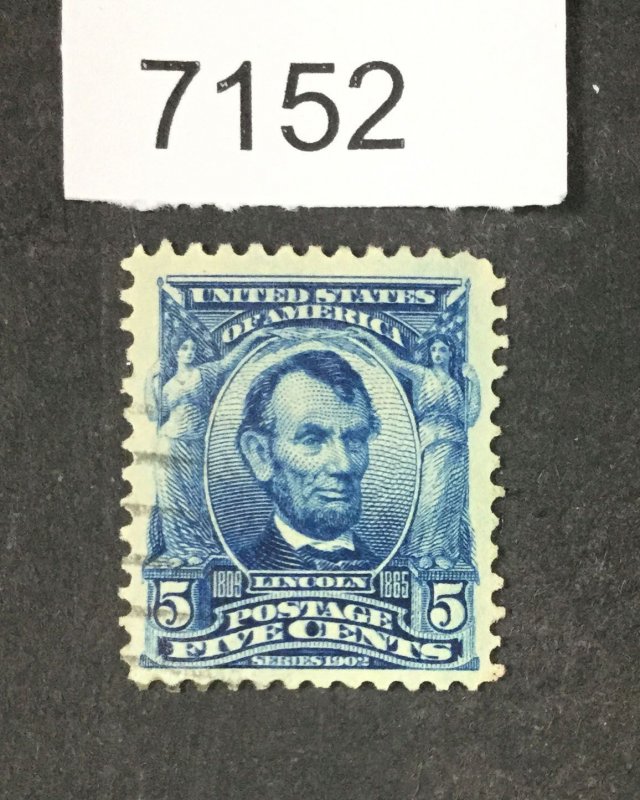 MOMEN: US STAMPS # 304 USED LOT #A 7152