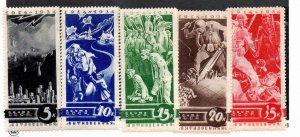 Russia 546-550 Set Mint hinged