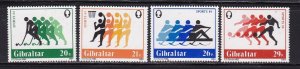 Gibraltar stamps #461 - 464, MNH
