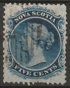 Nova Scotia 1860 Sc 10a used