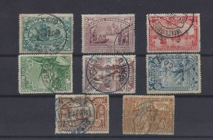 Portuguese AFRICA 1898 USED full set SC#1-8 YT#1-8 SG#1-8MF#1-8 CENTENARIO INDIA