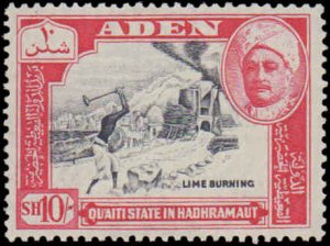 Aden - Quaiti State of Shihr and Mukalla in Hadhramaut#29-40,Cplt Set(12),Hinged