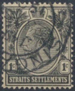 Straits Settlements    SC# 179   Used   wmk crown CA script  see details & scans