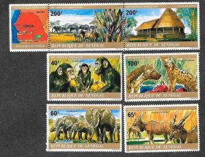 Senegal 523-527 Mint NH Flora Fauna Wildlife!