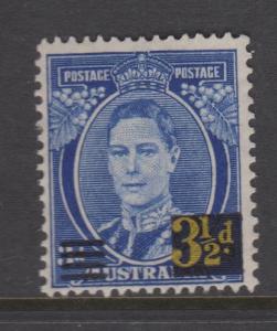 Australia 1941 3d KGVI Sc#189 MNH