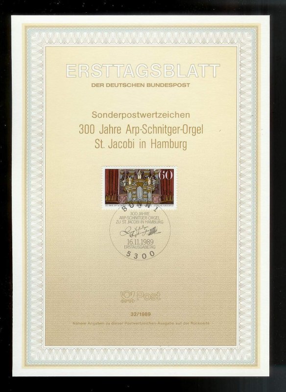 GERMANY (52) Ersttagsblatt FDC Presentation Cards