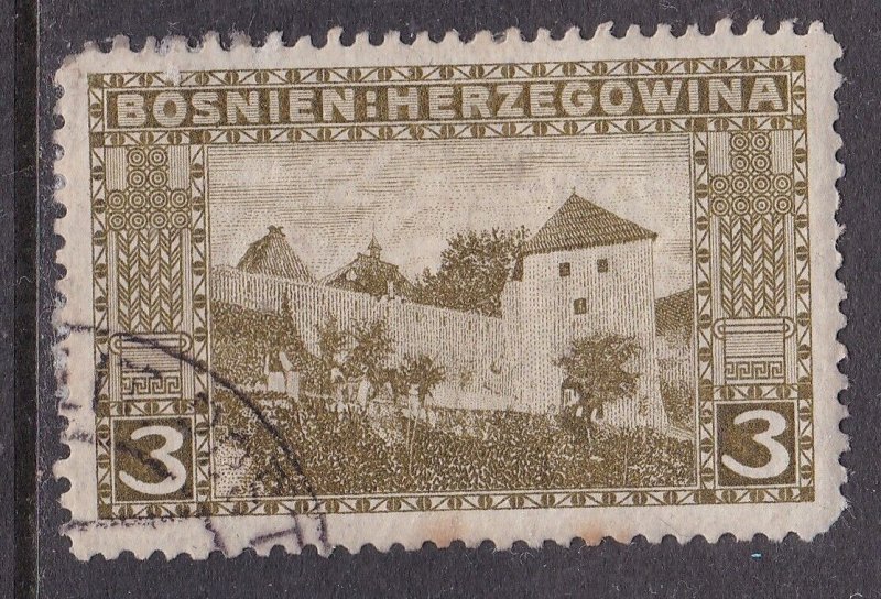 Bosnia and Herzegovina 1906 Old Castle Jajce 3h Fine Used SG 188a VGC