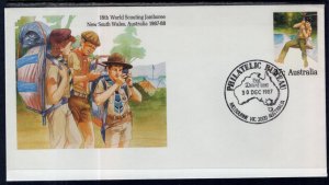 Australia Scouting Jamboree Postal Stationary U/A FDC