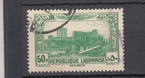 J42215 JL Stamps 1937 lebanon part of set used #c73 airmail