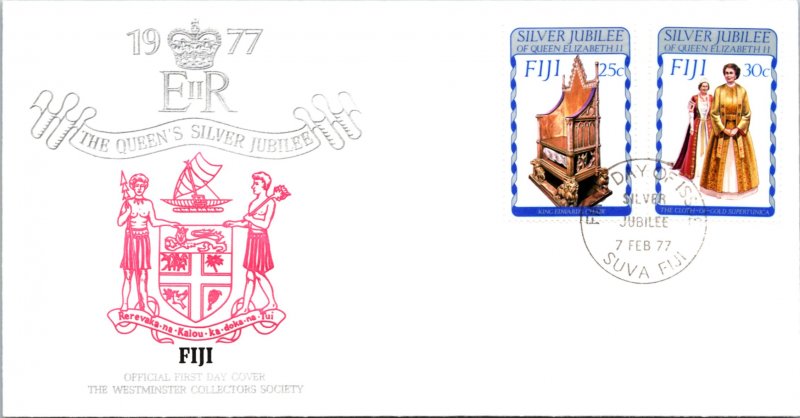 Worldwide First Day Cover, Royalty, Fiji