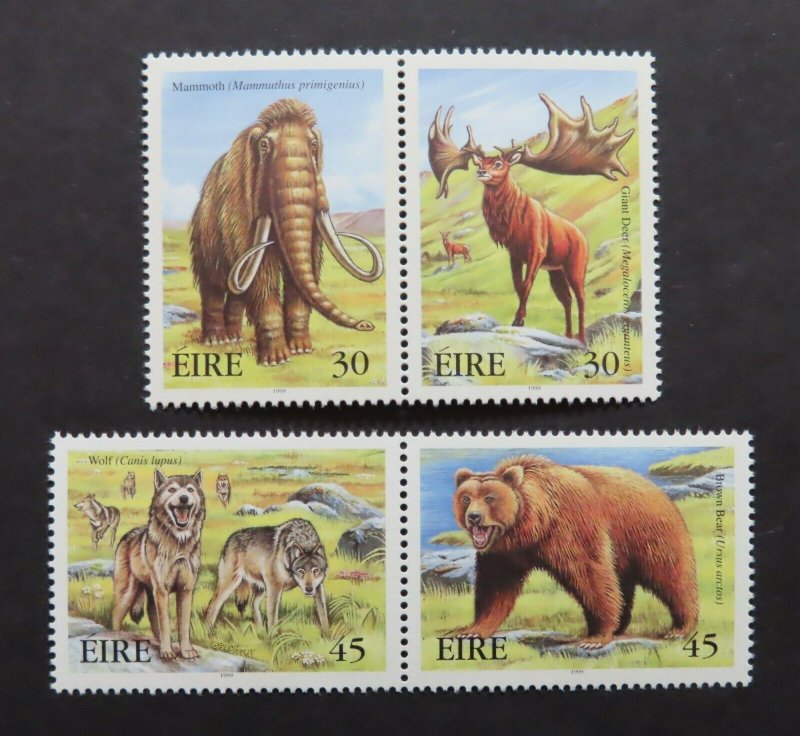 HuskyStamps ~ Ireland #1206a, 1208a, set of 4, 2 se-tenant pairs, MNH,  7pics