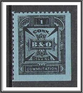 US #4T3 Telegraph B&O River Telegraph